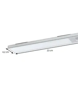 Další nábytková světla PRIOS Prios Saverio LED podhledové světlo, USB přípojka