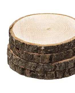 Stolování DekorStyle Sada dřevěných podtácků Ecorce