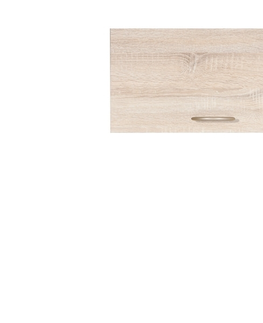 Kuchyňské horní skříňky JAMISON, skříňka nad digestoř 60 cm,dub sonoma