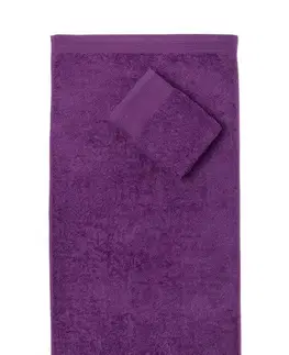Ručníky Faro Bavlněný ručník Aqua 50x100 cm fialový