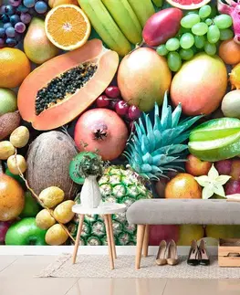 Tapety jídla a nápoje Fototapeta tropické ovoce