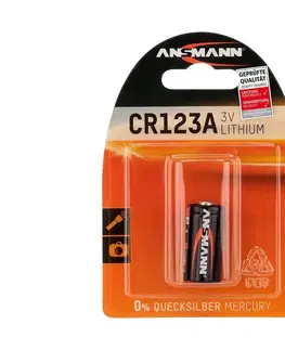 Baterie primární Baterie Ansmann CR123A 1 ks