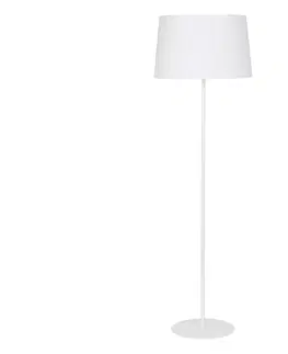 Lampy  Stojací lampa MAJA 1xE27/25W/230V bílá 