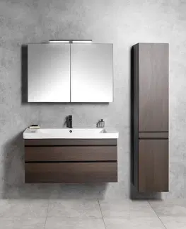 Koupelnový nábytek SAPHO SITIA umyvadlová skříňka 101,4x50x44,2cm, 2xzásuvka, borovice rustik SI105-1616