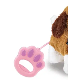 Hračky WIKY - Pes chodící s efekty na kabel 22cm