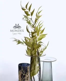 Dekorativní vázy Mondex Váza Serenite 25 cm šedá