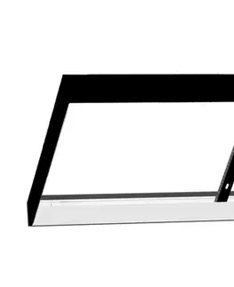 Příslušenství CENTURY Rám pro povrchovou montáž LED panelu 30x120 celistvý rám černý