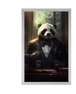 Zvířecí gangsteři Plakát zvířecí gangster panda