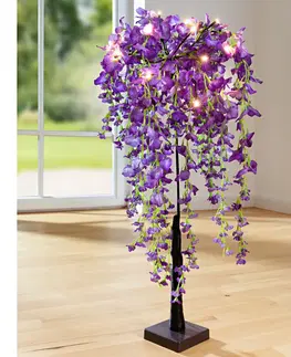 Svíčky a světelné dekorace LED květinový strom "Petúnie"