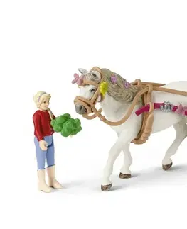 Dřevěné hračky Schleich 42467 Kočár pro koňskou show, 24,5 x 19 x 6,6 cm