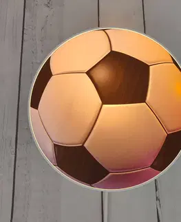 Nástěnná svítidla Niermann Standby Nástěnné světlo Fußball s vypínačem a zástrčkou