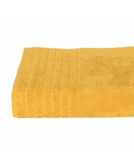 Ručníky Forbyt Osuška modal PRESTIGE žlutá, 70 x 140 cm
