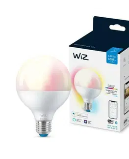 LED žárovky LED Žárovka WiZ Colors Globe 8718699786359 E27 G95 11-75W 1055lm 2200-6500K, RGB 16 mil. barev, stmívatelná