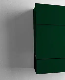 Poštovní schránky Radius design cologne Schránka na dopisy RADIUS DESIGN (LETTERMANN 5 darkgreen 561O) tmavě zelená