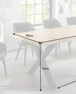 Jídelní stoly Jídelní stůl HYMEN Dekorhome 200x100x76 cm