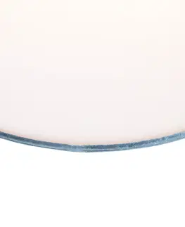 Stropni svitidla Moderní stropní svítidlo modré 40 cm - Buben