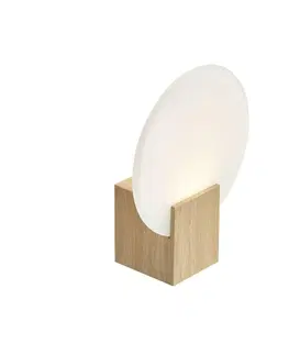 LED nástěnná svítidla NORDLUX Hester nástěnné svítidlo dřevěná fólie 2015391014
