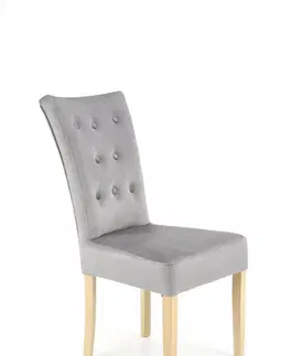 Židle HALMAR Jídelní židle MODULO 48 cm šedá