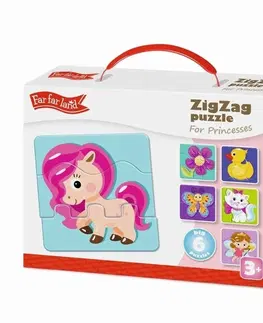 Hračky puzzle FAR FAR LAND - ZigZag puzzle - Pro princezny