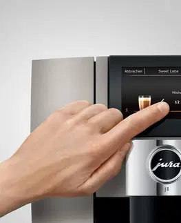 Automatické kávovary Jura J8 Midnight Silver J8 Midnight Silver