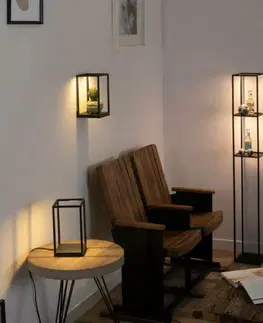 Designové stolní lampy PAUL NEUHAUS LED stolní lampa, černá, teplá bílá, stmívatelné, do interiéru 3000K