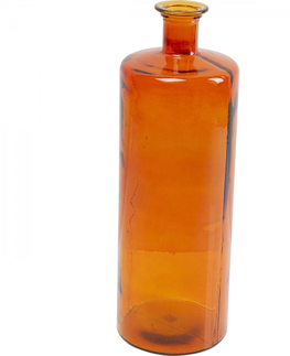 Skleněné vázy KARE Design Skleněná váza Tutti Orange 75cm