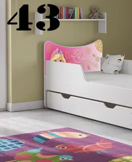 Postele Detská posteľ SMB Pes a mačka 16 Provedení: Obrázek č.43