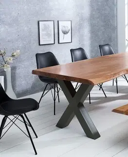 Designové a luxusní jídelní stoly Estila Luxusní jídelní stůl z masivu Mammut X 200cm