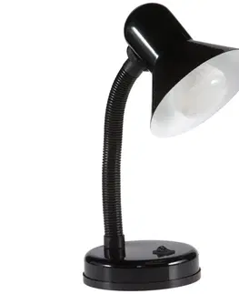 Lampy  Stolní lampa SMIESZEK 1xE27/40W/230V černá 