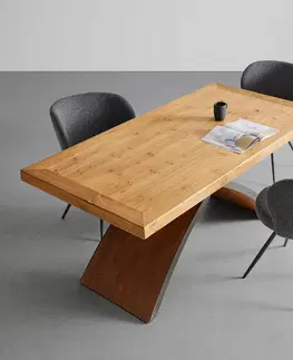 Jídelní stoly Jídelní stůl masiv Laurien 180x90 Cm