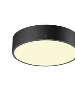 LED stropní svítidla BIG WHITE (SLV) MEDO PRO 30 nástěnné a stropní nástavbové svítidlo, kulaté, 3000/4000K, 10W, fáze, 110°, černá 1007290