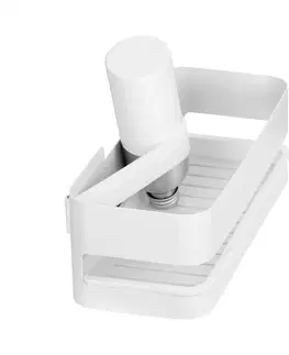 Koupelnový nábytek BLOMUS Nástěnný koupelnový košík nexio bílý větší