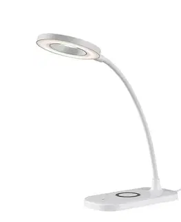 Lampičky Rabalux 74014 stolní LED lampa Harding, 5 W, bílá