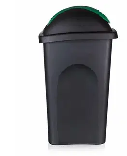 Odpadkové koše Koš odpadkový MP 60 l, zelené víko