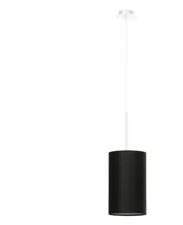 Svítidla   SL.0742 - Lustr na lanku OTTO 1xE27/60W/230V pr. 15 cm černá 