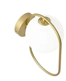 LED osvětlení Nástěnná lampa CORDEL 1xG9 Candellux Zlatá