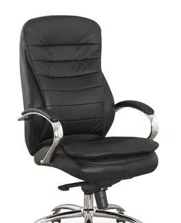 Kancelářské židle Signal Kancelářské křeslo Q-154 / ekokůže Barva: Černá