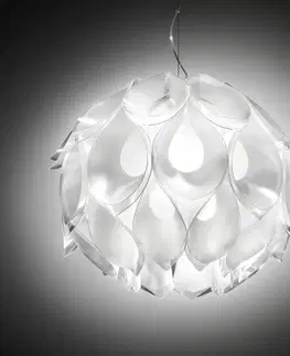 Závěsná světla Slamp Slamp Flora M - designové závěsné světlo, bílé
