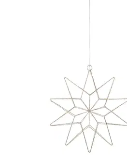 Vánoční dekorace Markslöjd Markslöjd 705751 - LED Vánoční dekorace GLEAM LED/0,6W/3xAA zlatá 