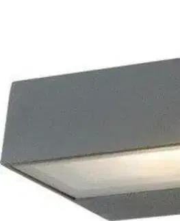 LED venkovní nástěnná svítidla AZzardo AZ4356 venkovní nástěnné svítidlo CASOLA tmavá šedá