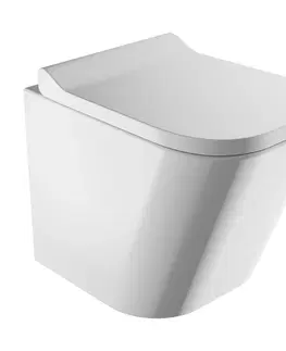 Záchody OMNIRES FONTANA WC set WC 4v1, bílá lesk, chrom lesk FONTANASETBPCR