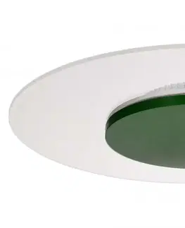 LED stropní svítidla Light Impressions Deko-Light stropní přisazené svítidlo Zaniah 18W, kryt listová zelená 220-240V AC/50-60Hz 18,00 W 3000 K 2021,68 lm bílá 620043