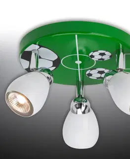 Stropní svítidla Brilliant LED stropní světlo Soccer, tři žárovky