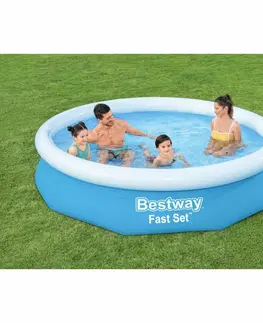 Bazény Bestway Nafukovací bazén Fast Set, 305 x 66 cm
