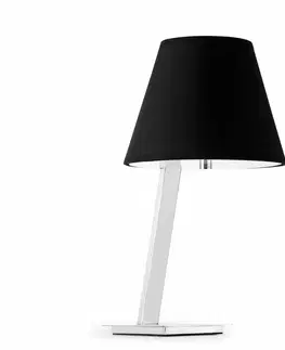 Designové stolní lampy FARO MOMA černá stolní lampa