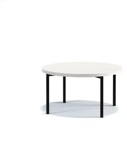 Konferenční stolky ArtGiB Konferenční stolek SIGMA C | SM-03 Barva: bílý lesk