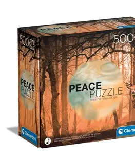 Hračky puzzle CLEMENTONI - Puzzle 500 dílků Peace - Rustling Silence