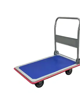 Zahradní nářadí Plošinový vozík, 300 kg, modrá