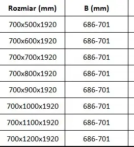 Sprchové kouty MEXEN/S LIMA sprchový kout 70x120cm, transparent, černá 856-070-120-70-00