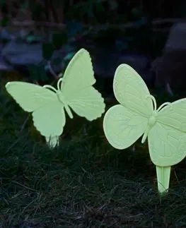 Svíčky a světelné dekorace 2 samosvítící motýli